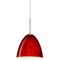 Besa Lighting Vila Cord Pendant, Magma, Satin Nickel Finish, 1x9W LED 1JT-4470MA-LED-SN - alternate 1